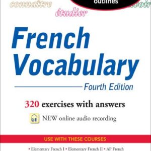 خرید و دانلود نسخه کامل کتاب Schaum’s Outline of French Vocabulary