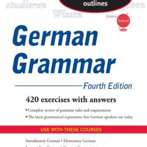 خرید و دانلود نسخه کامل کتاب Schaum’s Outline of German Grammar