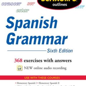 خرید و دانلود نسخه کامل کتاب Schaum’s Outline of Spanish Grammar