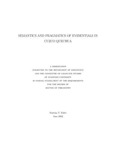 خرید و دانلود نسخه کامل کتاب Semantics and pragmatics of evidentials in Cuzco Quechua_689fa73a188ba.jpeg خرید و دانلود نسخه کامل کتاب Semantics and pragmatics of evidentials in Cuzco Quechua