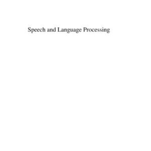خرید و دانلود نسخه کامل کتاب Speech and Language Processing