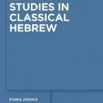خرید و دانلود نسخه کامل کتاب Studies in Classical Hebrew