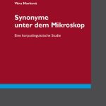 خرید و دانلود نسخه کامل کتاب Synonyme unter dem Mikroskop: Eine korpuslinguistische Studie