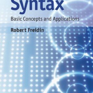 خرید و دانلود نسخه کامل کتاب Syntax: Basic Concepts and Applications