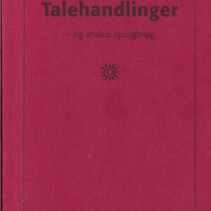 خرید و دانلود نسخه کامل کتاب Talehandlinger – og anden sprogbrug