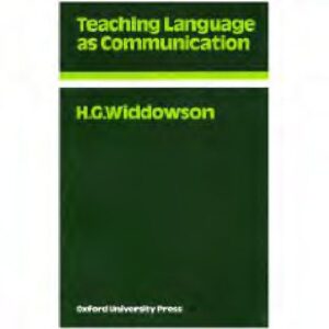 خرید و دانلود نسخه کامل کتاب Teaching Language As Communication (Oxford Applied Linguistics)