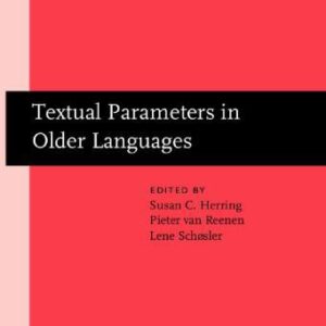 خرید و دانلود نسخه کامل کتاب Textual Parameters in Older Languages