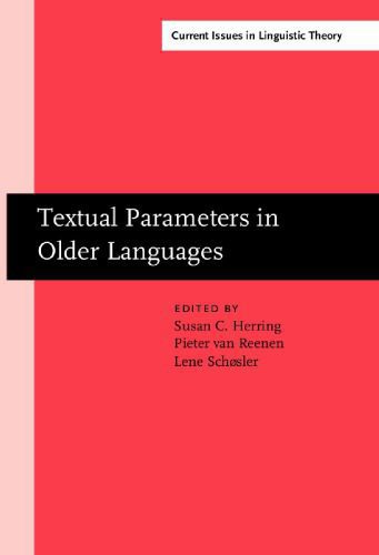 خرید و دانلود نسخه کامل کتاب Textual Parameters in Older Languages_689d9c54c2467.jpeg خرید و دانلود نسخه کامل کتاب Textual Parameters in Older Languages