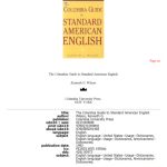 خرید و دانلود نسخه کامل کتاب The Columbia Guide to Standard American English
