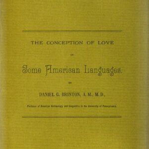 خرید و دانلود نسخه کامل کتاب The conception of love in some American languages