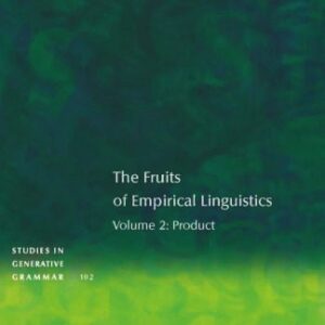 خرید و دانلود نسخه کامل کتاب The Fruits of Empirical Linguistics 2: Product