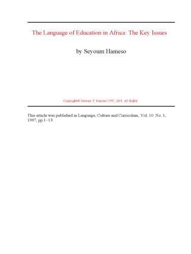 خرید و دانلود نسخه کامل کتاب The Language of Education in Africa: the Key Issues_689d90169ae4b.jpeg خرید و دانلود نسخه کامل کتاب The Language of Education in Africa: the Key Issues