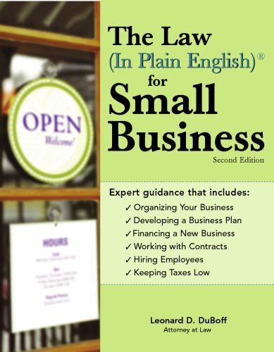 خرید و دانلود نسخه کامل کتاب The Law (In Plain English) for Small Business_689a7987a1ebf.jpeg خرید و دانلود نسخه کامل کتاب The Law (In Plain English) for Small Business