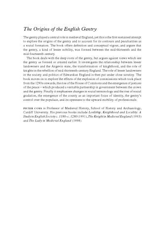 خرید و دانلود نسخه کامل کتاب The Origins of the English Gentry (Past and Present Publications)_689a3ff4ecfc0.jpeg خرید و دانلود نسخه کامل کتاب The Origins of the English Gentry (Past and Present Publications)