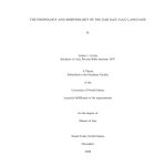 خرید و دانلود نسخه کامل کتاب The Phonology and Morphology of the Dar Daju Daju Language