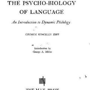 خرید و دانلود نسخه کامل کتاب The Psycho-Biology of Language: An Introduction to Dynamic Philology