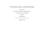 خرید و دانلود نسخه کامل کتاب The semantics of poetry: a distributional reading