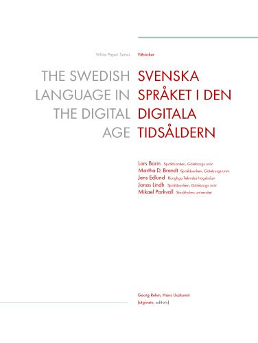 خرید و دانلود نسخه کامل کتاب The Swedish Language in the Digital Age = Svenska språket i den digitala tidsåldern_689ad880aaaaf.jpeg خرید و دانلود نسخه کامل کتاب The Swedish Language in the Digital Age = Svenska språket i den digitala tidsåldern