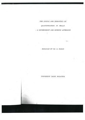 خرید و دانلود نسخه کامل کتاب The syntax and semantics of quantification in Malay — a government and binding approach_689c5297461ac.jpeg خرید و دانلود نسخه کامل کتاب The syntax and semantics of quantification in Malay — a government and binding approach