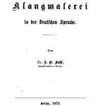 خرید و دانلود نسخه کامل کتاب Über Klangmalerei in der deutschen Sprache