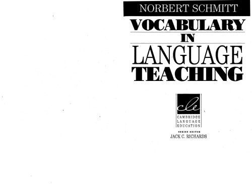 خرید و دانلود نسخه کامل کتاب Vocabulary in Language Teaching (Cambridge Language Education)_689bce01d35b9.jpeg خرید و دانلود نسخه کامل کتاب Vocabulary in Language Teaching (Cambridge Language Education)