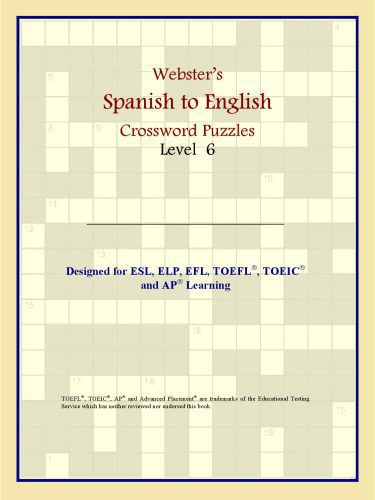 خرید و دانلود نسخه کامل کتاب Webster’s Spanish to English Crossword Puzzles: Level 6_6899e060cab7b.jpeg خرید و دانلود نسخه کامل کتاب Webster’s Spanish to English Crossword Puzzles: Level 6