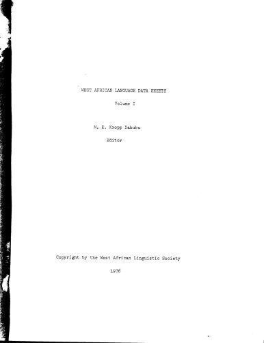 خرید و دانلود نسخه کامل کتاب West African Languages Data Sheets, vol 1_6898fa4e2c34b.jpeg خرید و دانلود نسخه کامل کتاب West African Languages Data Sheets, vol 1
