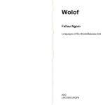 خرید و دانلود نسخه کامل کتاب Wolof