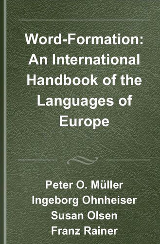 خرید و دانلود نسخه کامل کتاب Word-Formation: An International Handbook of the Languages of Europe, vol 2_689884b9db4d2.jpeg خرید و دانلود نسخه کامل کتاب Word-Formation: An International Handbook of the Languages of Europe, vol 2
