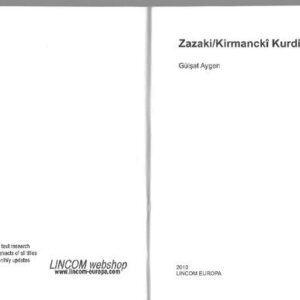خرید و دانلود نسخه کامل کتاب Zazaki/Kirmanckî Kurdish