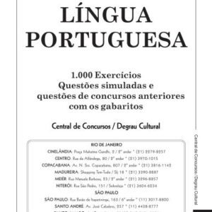 خرید و دانلود نسخه کامل کتاب 1.000 Exercícios de Língua Portuguesa