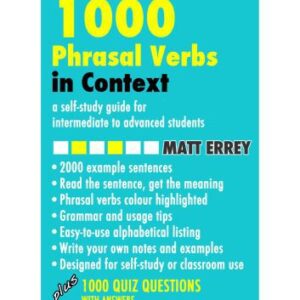 خرید و دانلود نسخه کامل کتاب 1000 Phrasal Verbs in Context [English]