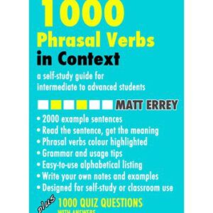 خرید و دانلود نسخه کامل کتاب 1000 Phrasal Verbs in Context