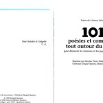 خرید و دانلود نسخه کامل کتاب 101 poésies et comptines tout autour du monde