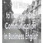 خرید و دانلود نسخه کامل کتاب 15 Ways to Improve Oral Communication in Business English