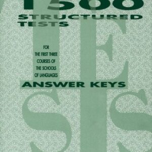 خرید و دانلود نسخه کامل کتاب 1500 structured tests: key book