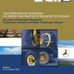 خرید و دانلود نسخه کامل کتاب 16th International Symposium on Theory and Practice in Transport Economics – 50 Years of Transport Research: Experience Gained and Major Challenges Ahead