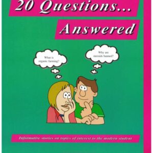 خرید و دانلود نسخه کامل کتاب 20 Questions…Answered, Book 3 Informative Stories on Topics of Interest to the Modern Student