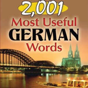 خرید و دانلود نسخه کامل کتاب 2,001 most useful German words