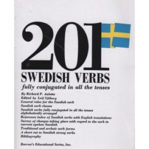 خرید و دانلود نسخه کامل کتاب 201 Swedish verbs fully conjugated in all the tenses : alphabetically arranged
