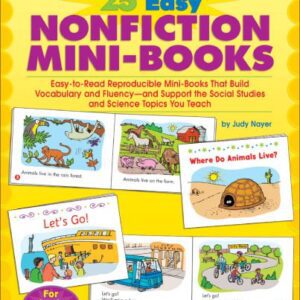 خرید و دانلود نسخه کامل کتاب 25 Easy Bilingual Nonfiction Mini-Books: Easy-to-Read Reproducible Mini-Books in English and Spanish That Build Vocabulary and Fluency-and Support the Social Studies and Science Topics You Teach