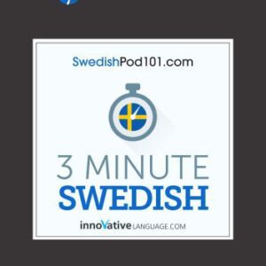 خرید و دانلود نسخه کامل کتاب 3-Minute Swedish – 25 Lesson Series Audiobook