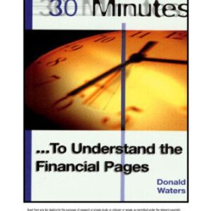 خرید و دانلود نسخه کامل کتاب 30 Minutes to Understand the Financial Pages