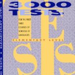 خرید و دانلود نسخه کامل کتاب 3000 tests for the three courses of schools of languages, elementary level, 2nd Edition