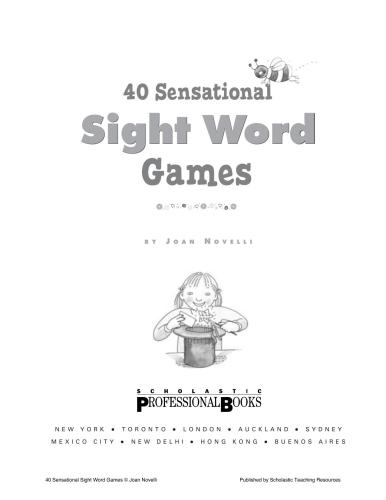 خرید و دانلود نسخه کامل کتاب 40 sensational sight word games_68c08297280f0.jpeg خرید و دانلود نسخه کامل کتاب 40 sensational sight word games