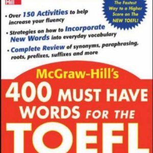 خرید و دانلود نسخه کامل کتاب 400 must-have words for the TOEFL