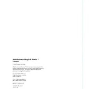خرید و دانلود نسخه کامل کتاب 4000 Essential English Words, Book 3