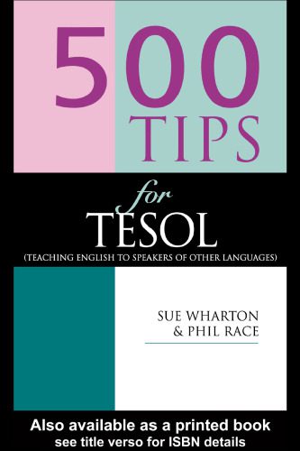 خرید و دانلود نسخه کامل کتاب 500 TIPS FOR TESOL TEACHERS (The 500 Tips Series)_68beb0e700c3a.jpeg خرید و دانلود نسخه کامل کتاب 500 TIPS FOR TESOL TEACHERS (The 500 Tips Series)