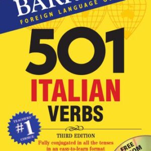 خرید و دانلود نسخه کامل کتاب 501 Italian Verbs