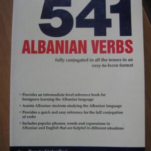 خرید و دانلود نسخه کامل کتاب 541 Albanian Verbs / 541 албанский глагол